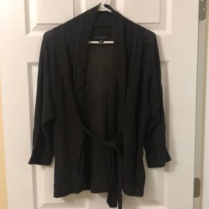 Banana Republic Wrap Cardigan in Brown